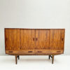 Mid Century Danish Rosewood Highboard Sideboard