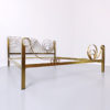 Mid Century Brass Bed by Luciano Frigerio c. 1960