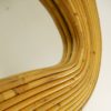Italian Contemporary Bamboo Wall Mirror - Image 3