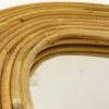 Italian Contemporary Bamboo Wall Mirror - Image 2