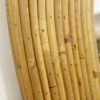 Italian Contemporary Bamboo Wall Mirror - Image 6