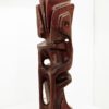 Pair of Carved Wooden Table Lamps by Gianni Pinna - Image 3