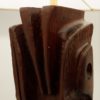 Pair of Carved Wooden Table Lamps by Gianni Pinna - Image 4
