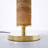 Pair of Modern Italian Brass and Bamboo Table Lamps - Image 9