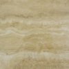 Mid-Century Travertine and Glass Coffee Table - Image 7