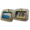 Pair of Contemporary Murano Glass Picture Frames