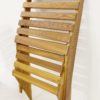 Pair of Mid Century Slatted Folding Chairs - Image 9