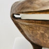 Mid Century Modern Bronze and Opaline Table Lamp - Image 5