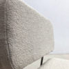 Pair of French Mid Century Chairs in Chrome & White Boucle - Image 7