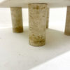 Mid Century Modern Travertine Coffee Table by Angelo Mangiarotti - Image 5