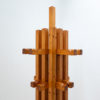 Mid Century Modern Wooden Totem Coat Rack - Image 3