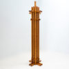 Mid Century Modern Wooden Totem Coat Rack