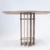 Pair of Contemporary Italian Travertine Console Tables - Image 5
