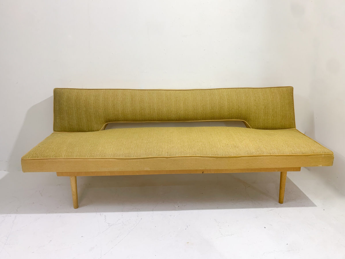 Mid Century Modern Yellow Sofa Bed Living in Style Gallery