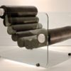 Pair of "Hyaline" Armchairs by Fabio Lenci - Image 2