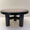 Mid Century Coffee Table in Rhodochrosite & Resin by Etienne Allemeersch - Image 3