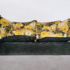 Mid Century Modern Floral Sofa in Rattan - Image 3