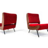 Pair of Mid Century Modern "836" Chairs by Gianfranco Frattini for Cassina - Image 3