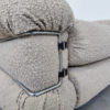 Pair of Italian Mid Century Modern Armchairs in Beige Boucle - Image 9