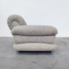 Pair of Italian Mid Century Modern Armchairs in Beige Boucle - Image 7