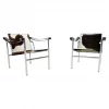 Pair of "LC1" Le Corbusier Armchairs