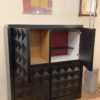 Black Brutalist Cocktail Cabinet by De Coene - Image 3