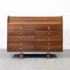 Mid Century Modern Chest/Desk by Gianfranco Frattini for Bernini - Image 2