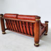 Italian Mid Century Modern Seating Set in Cognac Leather - Image 10
