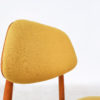 Set of 6 Yellow Mid Century Modern Dining Chairs - Image 6