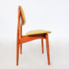 Set of 6 Yellow Mid Century Modern Dining Chairs - Image 7