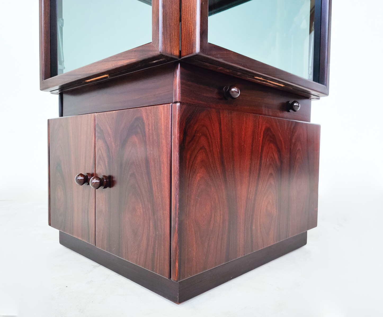 Mid Century Bar on Wheels by Gianfranco Frattini for Bernini