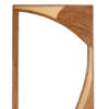 Contemporary Italian Wall Mirror in Bamboo & Brass - Image 2
