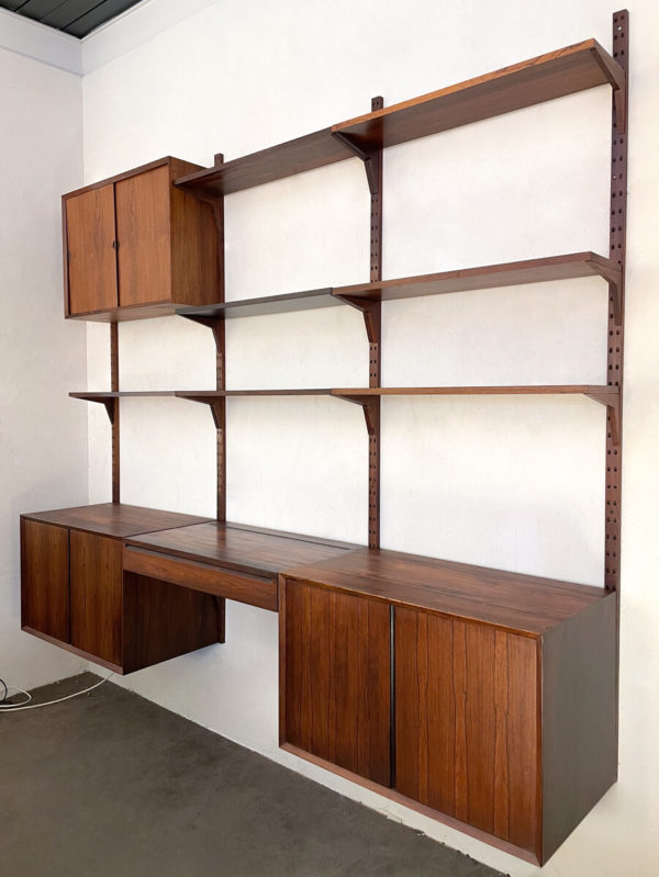 Mid Century Wall Unit by Poul Cadovius