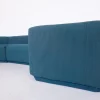 Mid-Century Lara Sofa, Roberto Pamio & Renato Toso for Stilwood, Blue Upholstery - Image 7