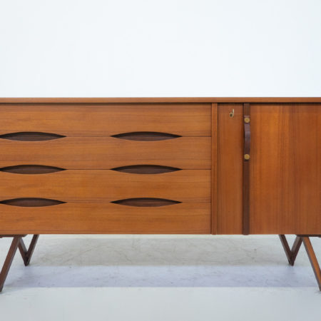 Mid-Century Modern Sideboard, Wood, Italy, 1960s
