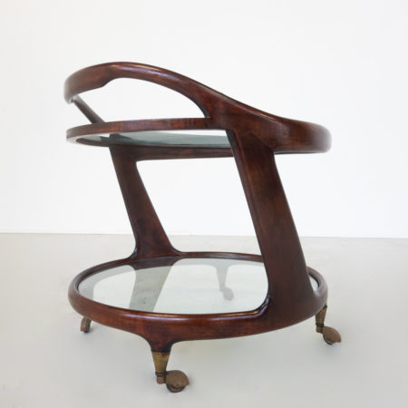 Mid-Century Modern Bar Cart by Cesare Lacca, Italy, 1960s