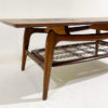 Mid-Century Modern Coffee Table with Ceramic Details, 1960s - Image 3