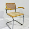 Mid-Century Modern Set of 3 Armchairs, Marcel Breuer, Italy - Image 3