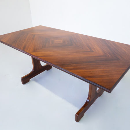 Mid-Century Modern Wooden Dining Table, 1970s