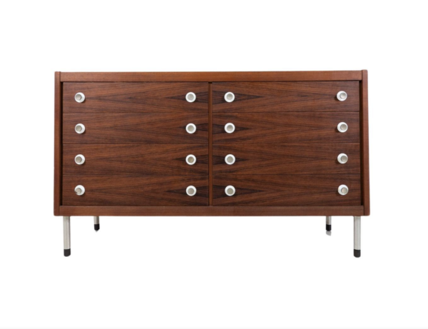 Mid-Century Modern Georges Coslin Wooden Sideboard, Italy, 1960s