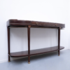 Console by Alban Chambon, Mahogany and Marble, 1900s - Image 6