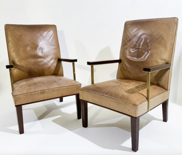 Mid-Century Modern Pair of Armchairs, c.1950