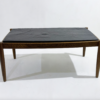 Mid-Century Modern Coffee Table, Oak and Shale