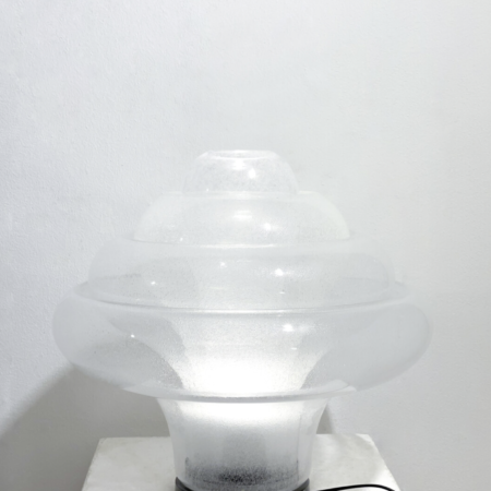 Reedition Of Lotus Table Lamp by Carlo Nason for Mazegga, Italy, 1960s