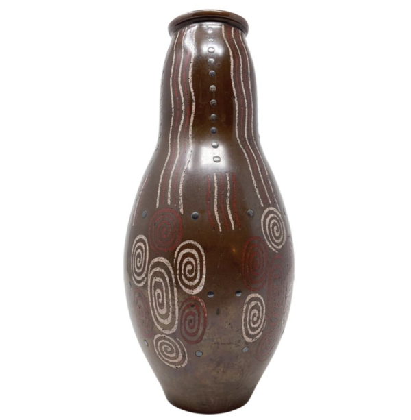 Mid-Century Modern Primavera Vase with Geometrical patterns, 1930s