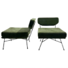Mid-Century Modern Pair of 'Elettra' Armchairs by Studio BBPR for Arflex, 1950s
