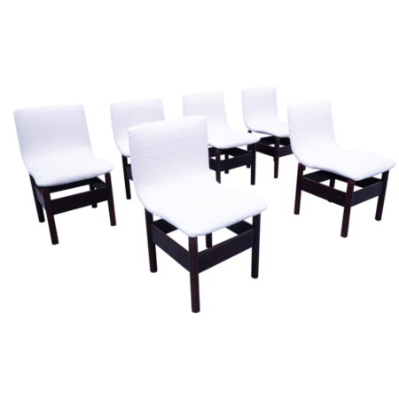 Set of 6 Chelsea Chairs by Vittorio Introini for Saporiti Italia, 1960s