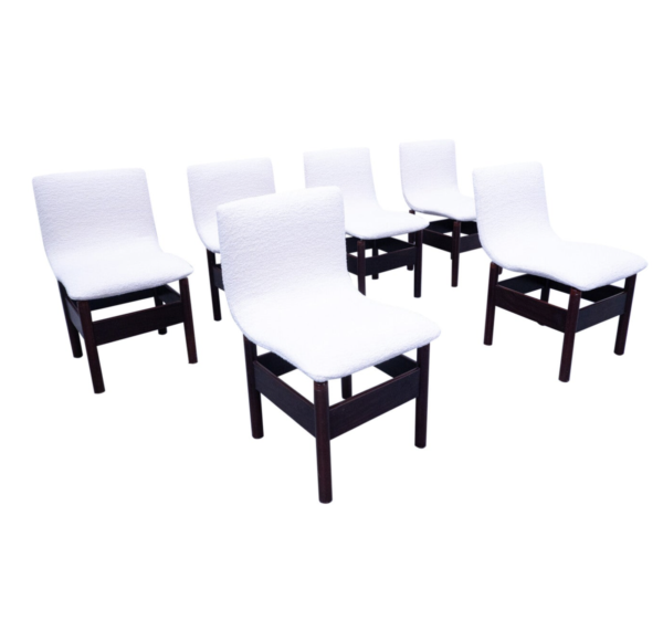 Set of 6 Chelsea Chairs by Vittorio Introini for Saporiti Italia, 1960s