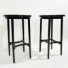 Pair of Gueridons Thonet in the style of Josef Hoffmann - Image 5
