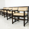Mid-Century Modern Set of 6 Armchairs by Edward Wormley for Dunbar